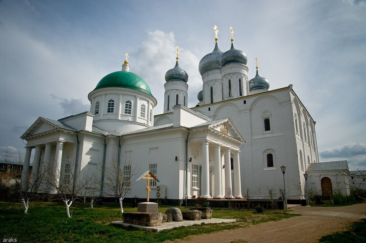 Храм в Желтоводский Макариев монастырь, Россия. Фото 2 – фотографии России
