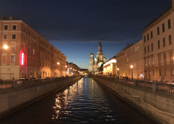 Ночной Питер, поездка в город на Неве в мае 2018 – фотографии России