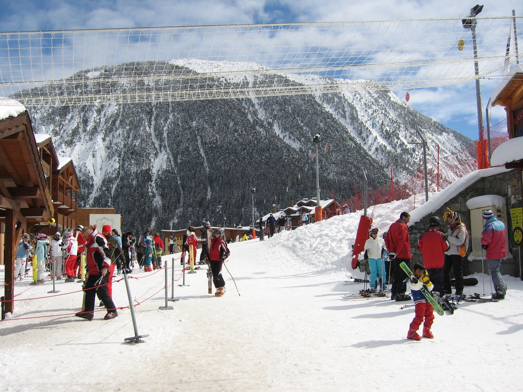 Горнолыжная база в Куршевеле, Франция. Фото 3 – фотографии Франции