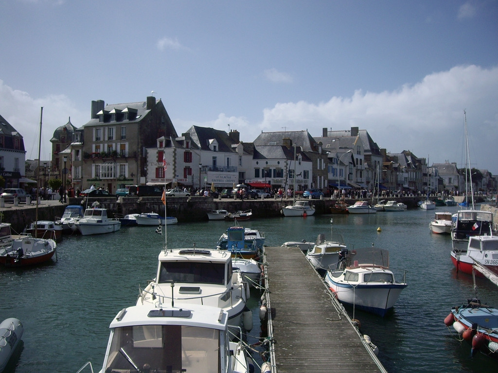 Причал в Ле-Круазик, Франция – фотографии Франции