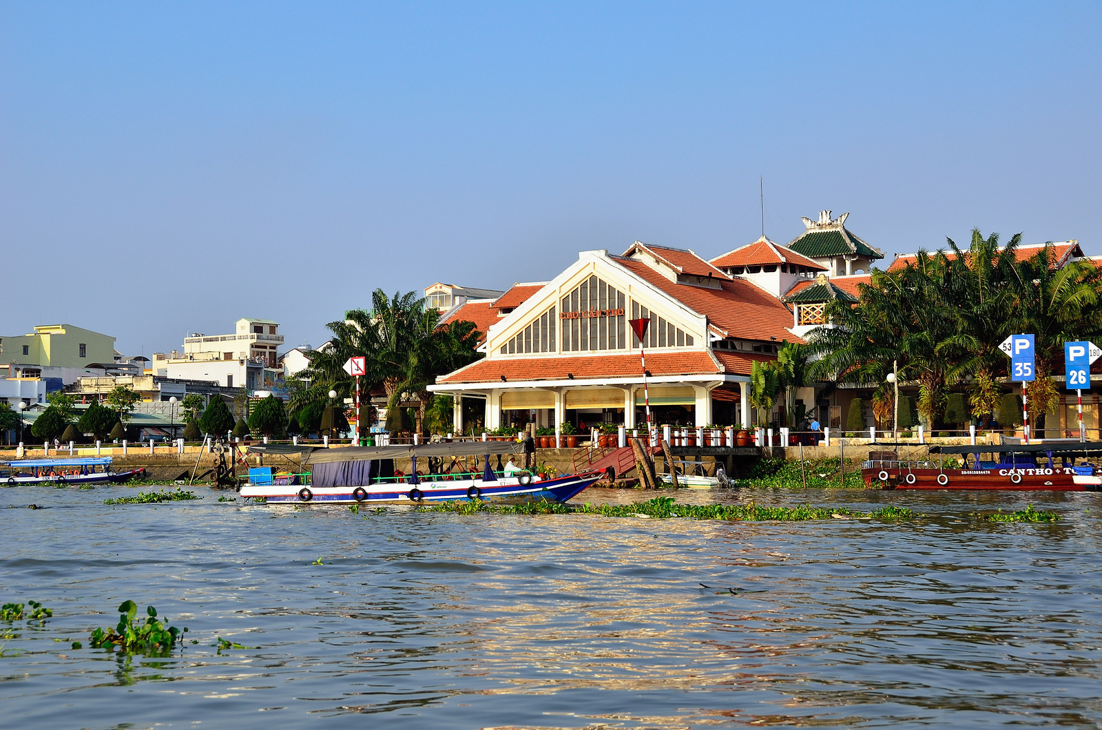 Кантхо – крупный город на юге Вьетнама – фотографии Вьетнама