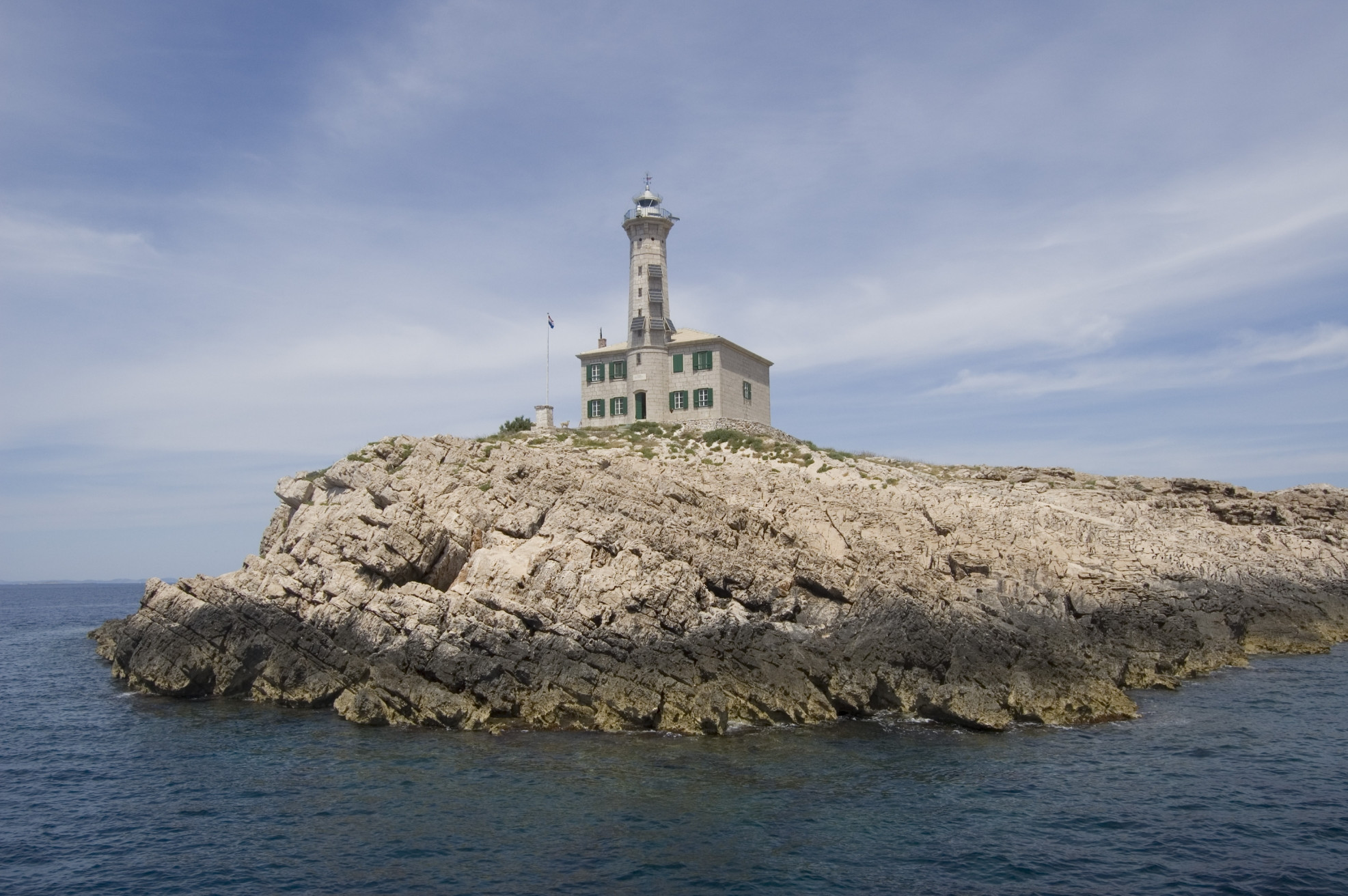 Маяк в Корнати, Хорватия – фотографии Хорватии