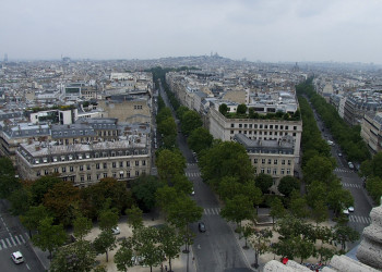 Панорамный вид в Париже, Франция. Фото 10 – фотографии Франции