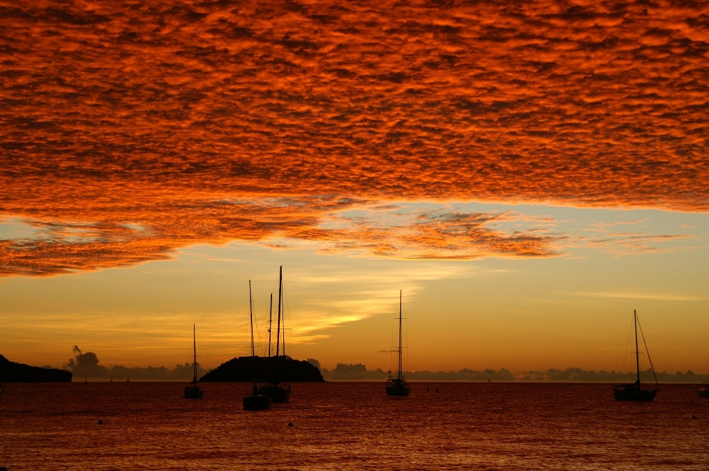 Закат на Мартинике – фотографии Мартиники