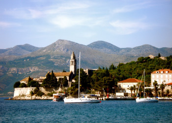 Яхты на острове Лопуд, Хорватия. Фото 2 – фотографии Хорватии