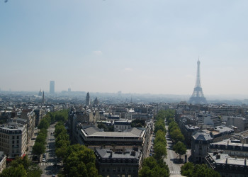 Панорамный вид в Париже, Франция. Фото 17 – фотографии Франции