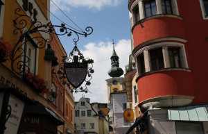 Местные улочки. Гмунден. Австрия – фотографии Австрии