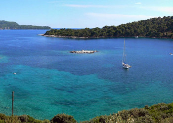 Море на острове Шипан, Хорватия. Фото 1 – фотографии Хорватии