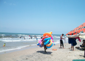 Пляж в Порт-Саид, Египет – фотографии Египта