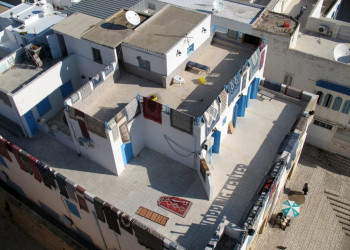 Вид сверху на дома, Северный Тунис – фотографии Туниса