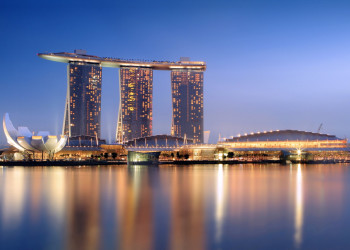 Отель Марина Бэй Сэндс (Marina Bay Sands) – фотографии Сингапура