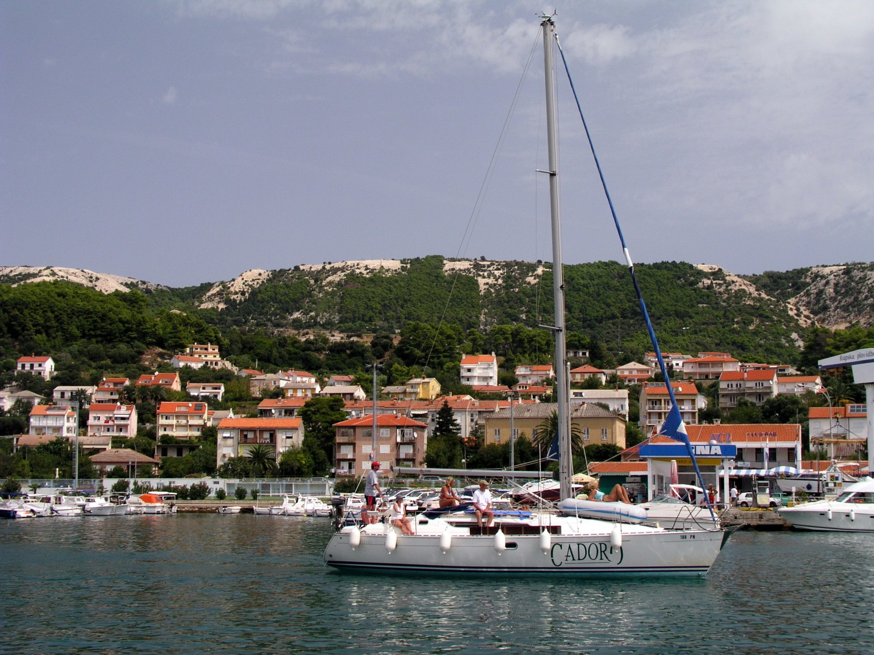 Яхта в Раб, Хорватия. Фото 3 – фотографии Хорватии