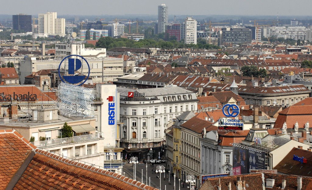 Панорамный вид в Загребе, Хорватия. Фото 8 – фотографии Хорватии