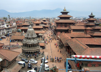 Вид на площадь Дурбар, Патан, Непал – фотографии Непала