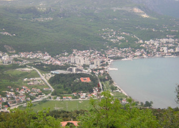 Панорамный вид в Игало, Черногория – фотографии Черногории