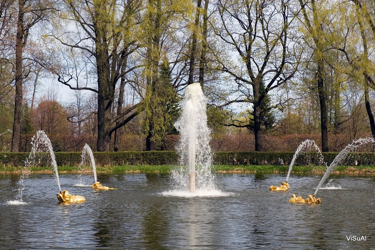 Фонтан в Петергофе, Россия. Фото 14 – фотографии России