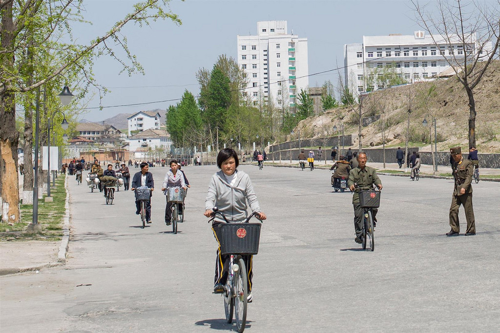 Серые городские пейзажи Северной Кореи. Фото 1 – фотографии Северной Кореи