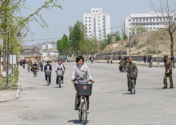 Серые городские пейзажи Северной Кореи. Фото 1 – фотографии Северной Кореи