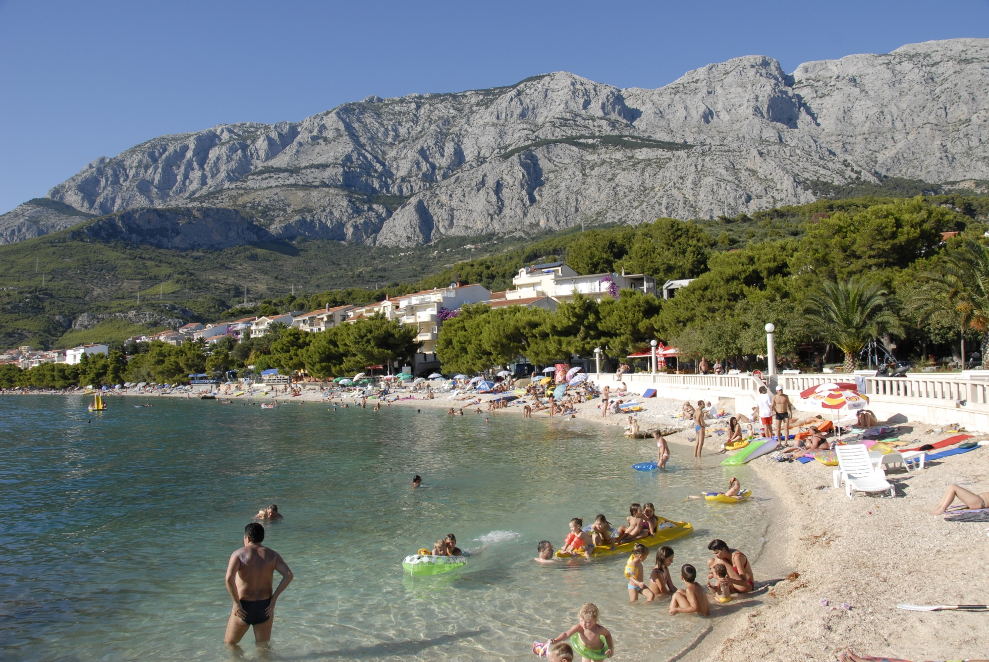 Люди в Тучепи, Хорватия. Фото 3 – фотографии Хорватии