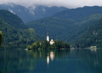 Блед Озеро, Словения, фото № 56841 – фотографии Словении