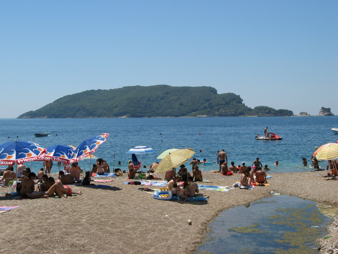 Пляж в Будва, Черногория. Фото 29 – фотографии Черногории