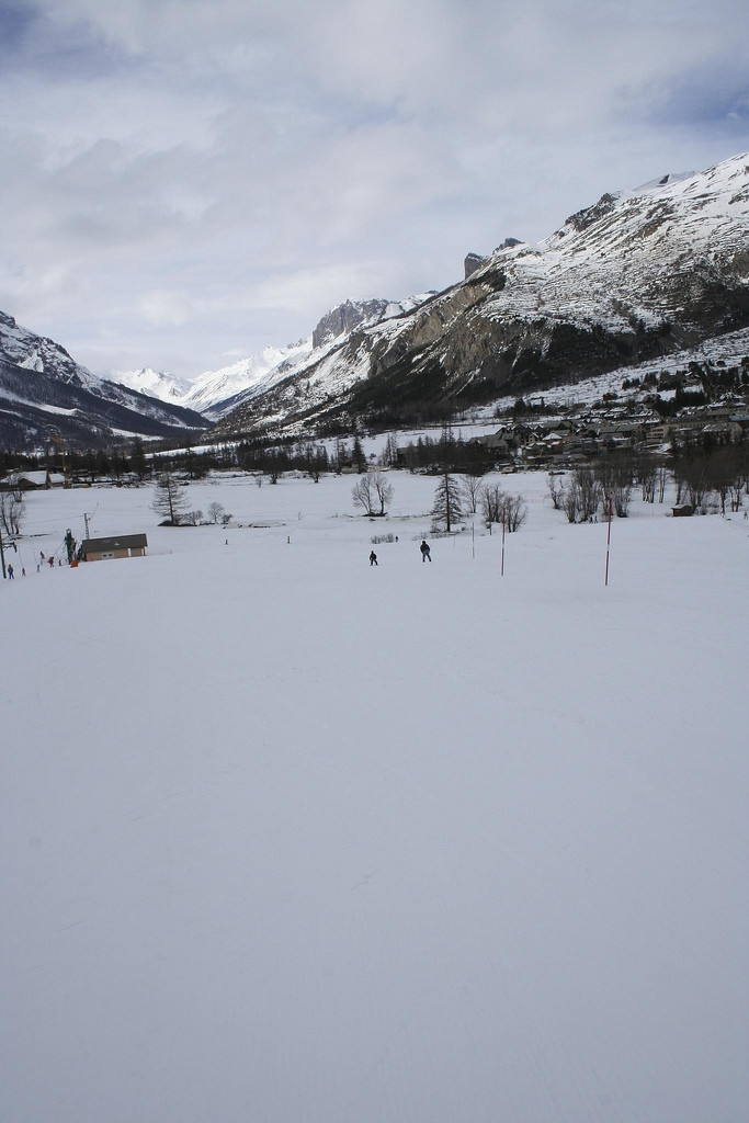 Горы в Серр-Шевалье, Франция. Фото 1 – фотографии Франции