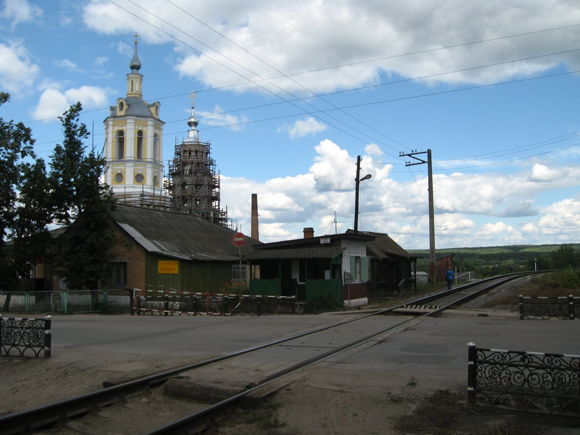 Железная дорога в Козельске, Россия – фотографии России