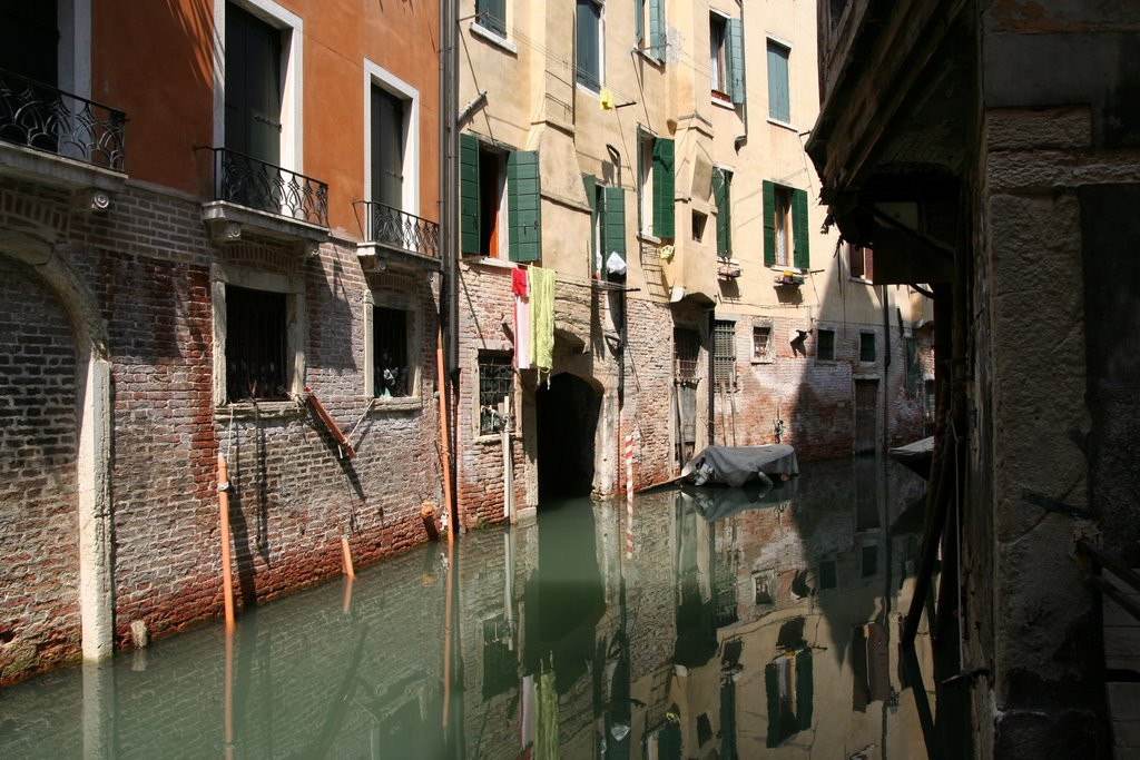 Затопленные улицы Венеции – фотографии Италии