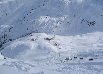 Снег в Мерибель, Франция. Фото 1 – фотографии Франции