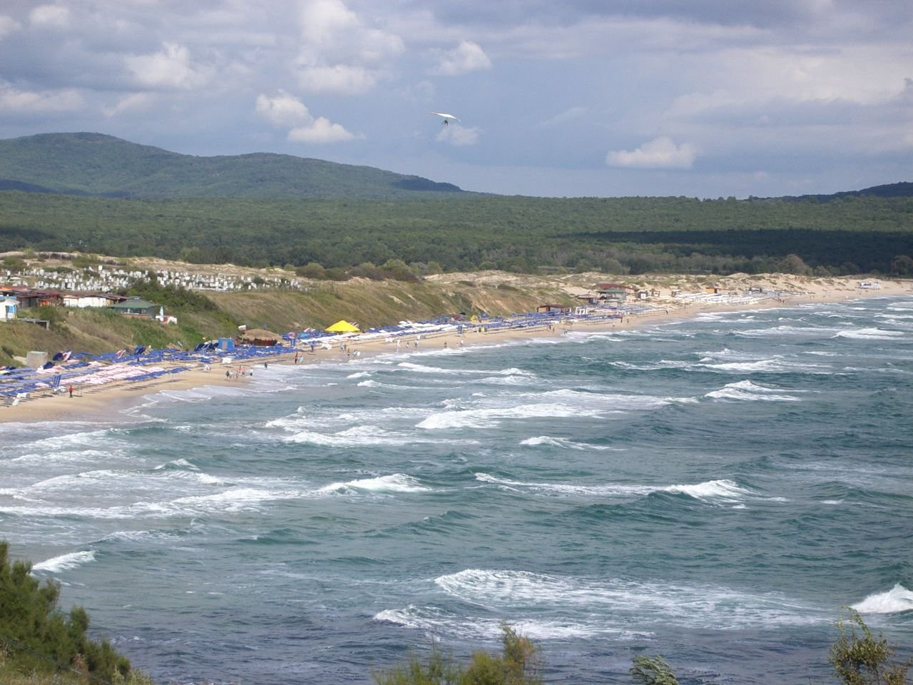 Пляж в Приморско, Болгария. Фото 3 – фотографии Болгарии