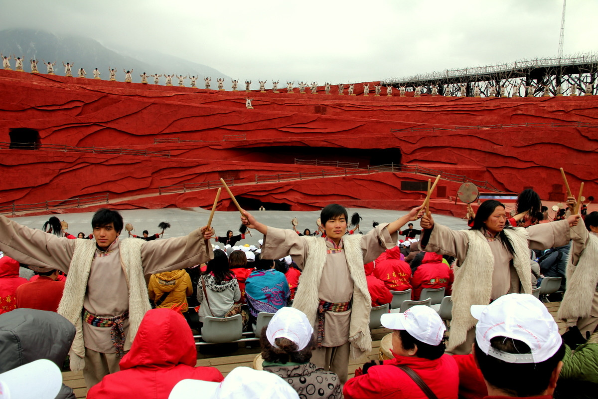 Шоу под открытым небом – «Impression Lijiang», Китай. Фото 2 – фотографии Китая