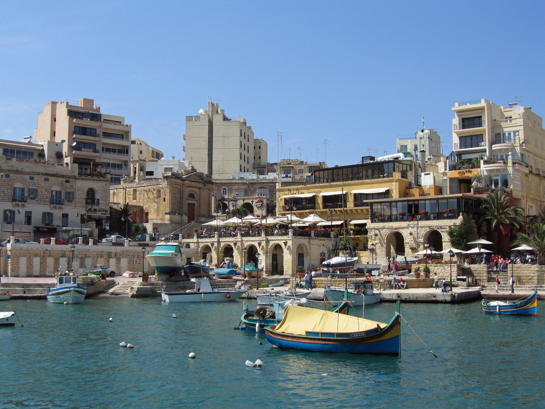 Сент-Джулианс, Мальта остров, Мальта, фото № 42824 – фотографии Мальты