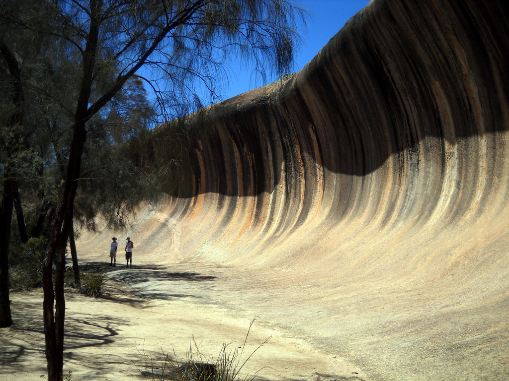 Каменные волны Wave Rock в Австралии. Фото 8 – фотографии Австралии