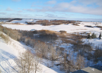 Панорамный вид Изборска, Россия – фотографии России