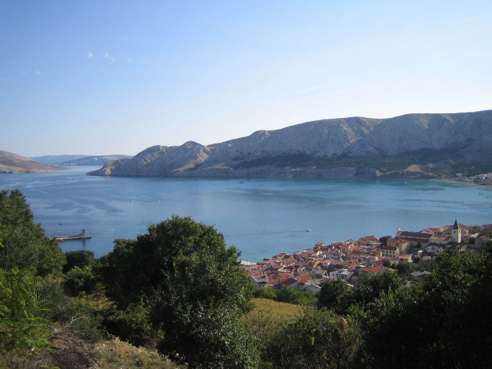 Панорамный вид в Башка, Хорватия. Фото 1 – фотографии Хорватии