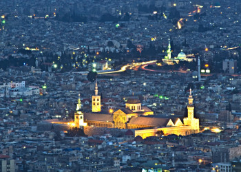Вечерний Дамаск – фотографии Сирии