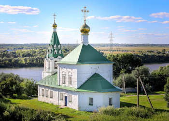 Церковь Преображения Господня, село Старая Рязань – фотографии России