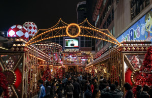 Ночной рынок, Гонконг, Китай – фотографии Китая