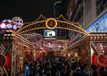 Ночной рынок, Гонконг, Китай – фотографии Китая