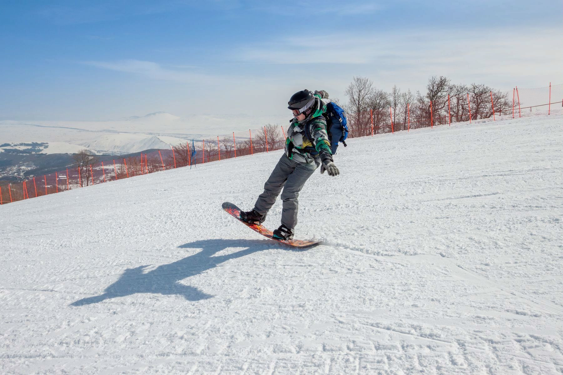 Сноубордист. Цахкадзор. Армения – фотографии Армении