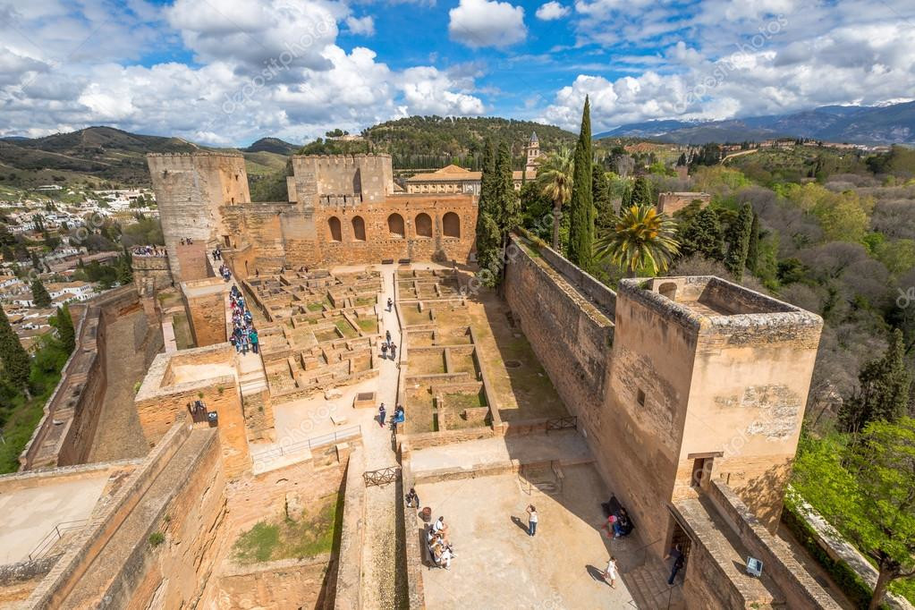 Замка Альгамбра в Испании – фотографии Испании