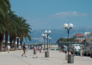 Набережная в Трогире, Хорватия. Фото 16 – фотографии Хорватии