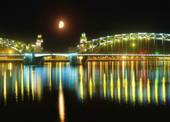 Мост в Санкт-Петербурге, Россия. Фото 4 – фотографии России