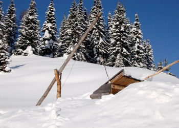 Зима в Шерегеш, Россия. Фото 1 – фотографии России