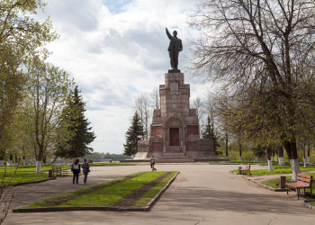 Памятник Ленину в Костроме. Фото 1 – фотографии России