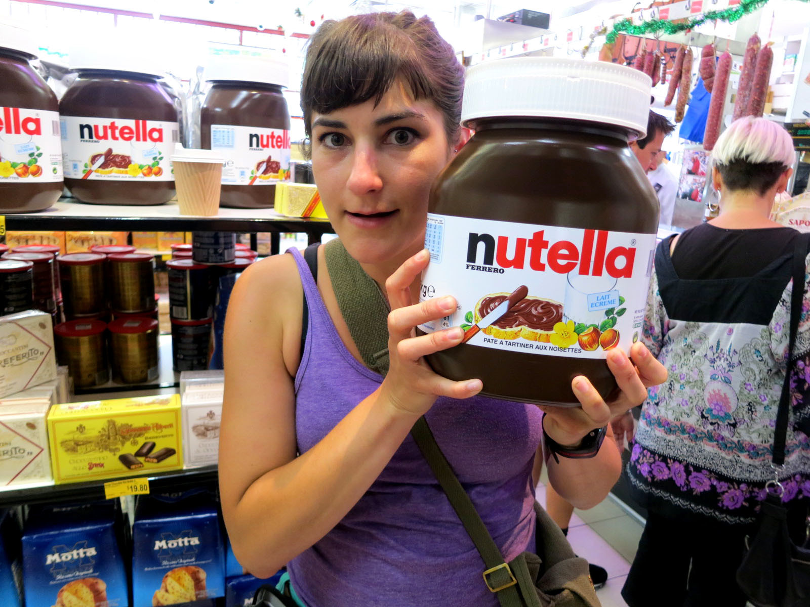 Ну и баночка Нутеллы))) – фотографии Австралии