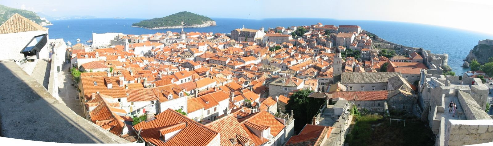 Панорамный вид в Дубровнике, Хорватия. Фото 16 – фотографии Хорватии
