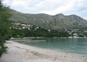 Пляж в Млини, Хорватия. Фото 5 – фотографии Хорватии