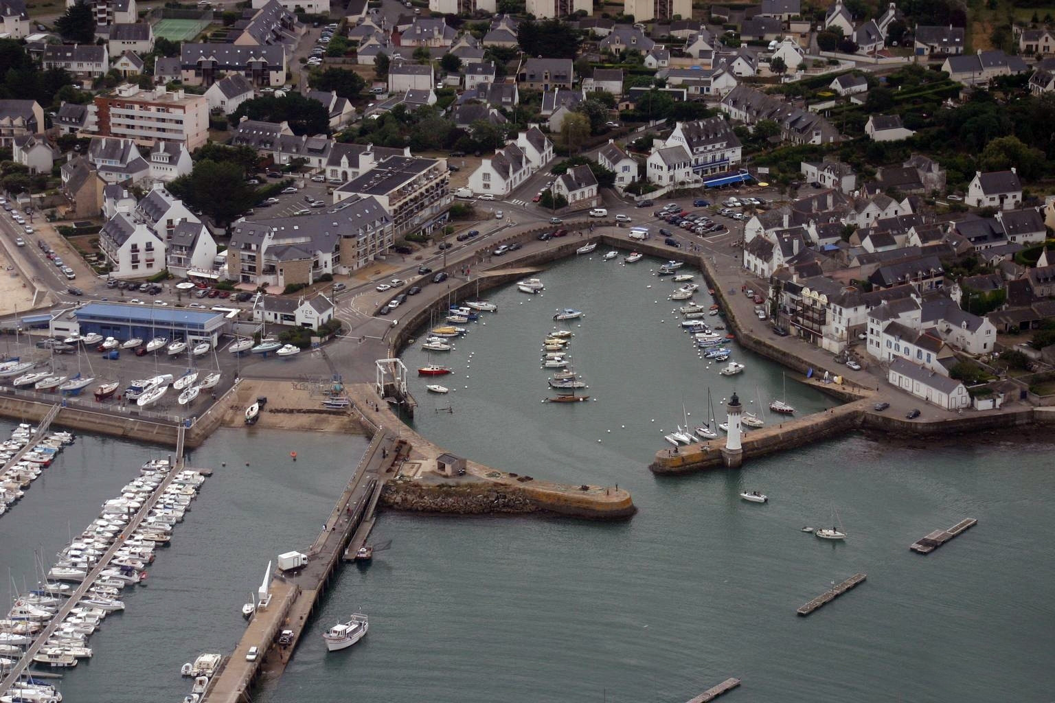 Панорамный вид в Кибероне, Франция. Фото 1 – фотографии Франции