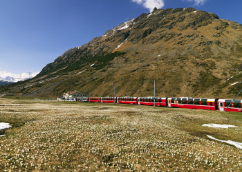 Ретийская железная дорога (Rhätische Bahn). Фото 30 – фотографии Швейцарии